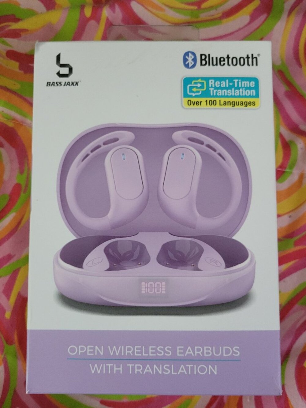 NEW BASS JAXX WIRELESS EARBUDS WITH TRANSLATION FEATURE